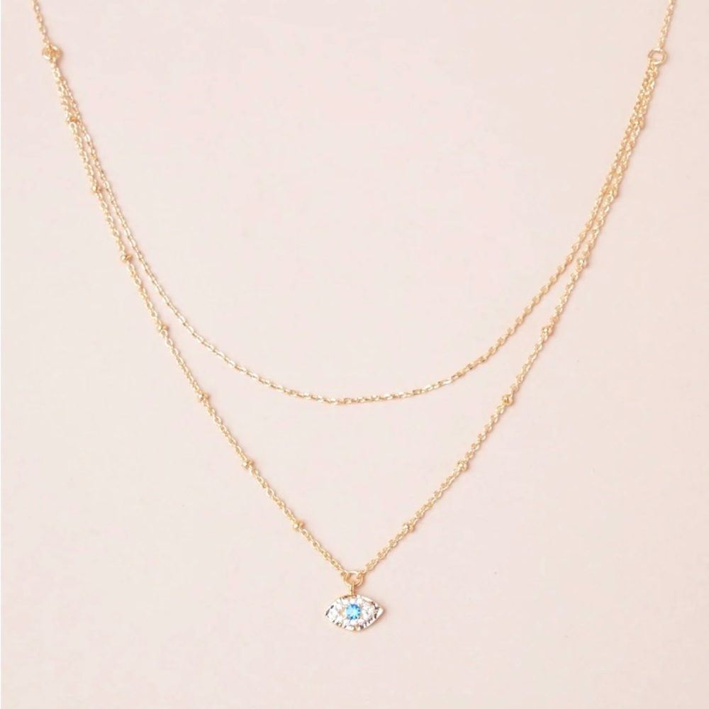 18k Plated Ceci Necklace by Valija